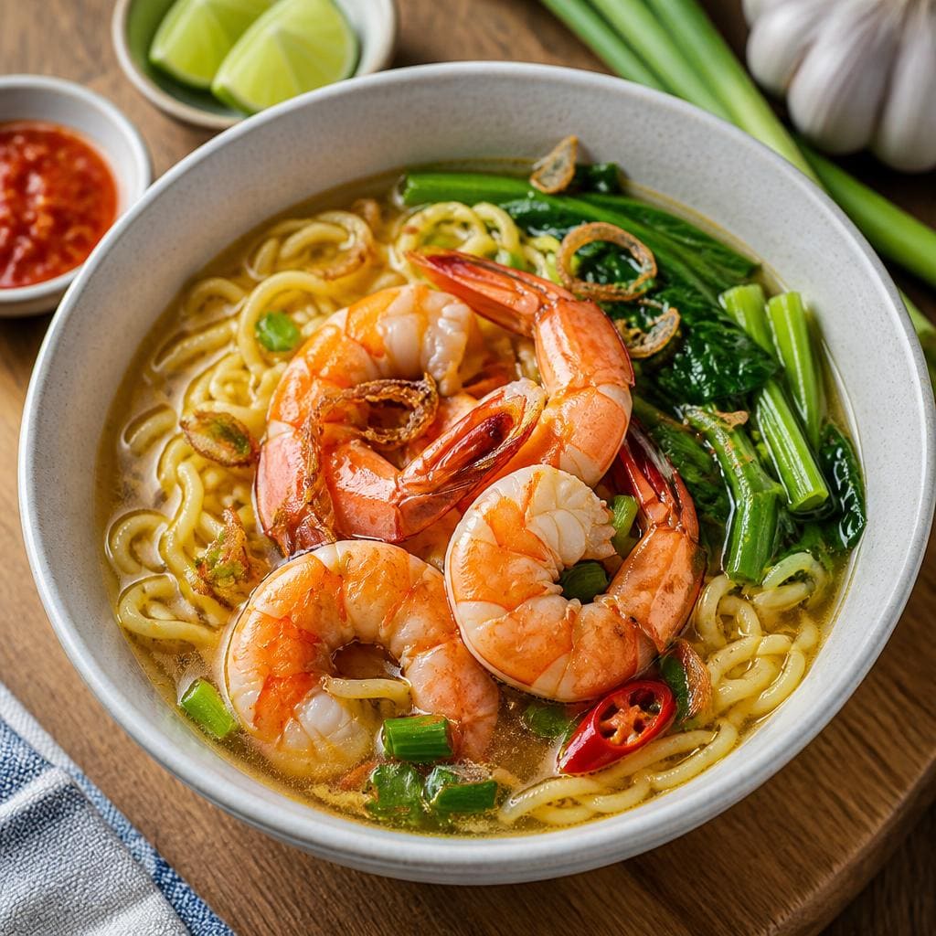 Mie Rebus Udang